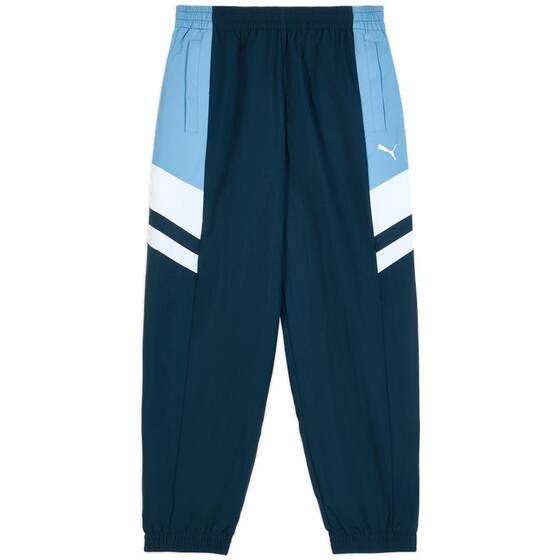 
Outdoor retro loose blue sports trousers for men and women PUMA official summer casual woven pants 634281