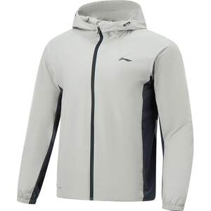 
Li Ning Jacket Men's 2026 New Fitness Running Hooded Jacket Top Windproof Clothing Spring Woven Sports Windbreaker