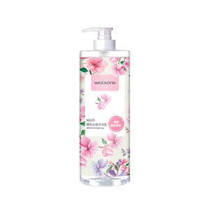 Watsons Romantic Sakura Replenishing Hydrating Sakura Shower Gel Home Packaging Remaining Fragrance New and Old Packaging Random Shipping