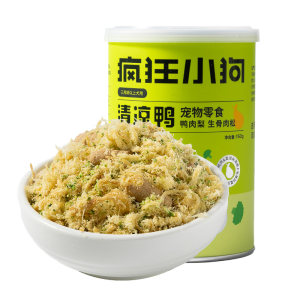 Crazy puppy snack cool duck meat loose grain supplement dog food companion Teddy gold hair pet nutrition frozen and dry
