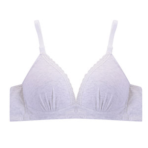 
Anfia [4 stage] Girls' bra without steel rings, pure cotton thin bra, high school students' small breasts gathered underwear
