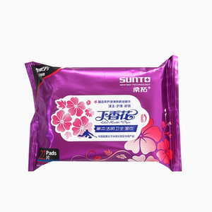 
Santo lilac adult care wet wipes sexual hygiene cleansing and removing bacteria for men and women private parts cleaning portable removable type