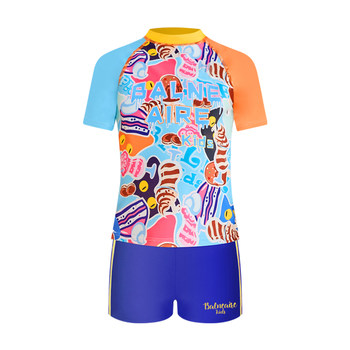 BE Van De'Ann jointly-branded children's sun protection split swimsuit
