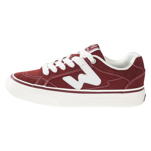 
Stubborn official burgundy Maillard spring campus style W series fur canvas men's and women's national trend skateboard shoes