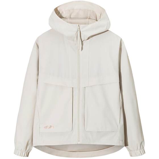 
ANTA Workwear Style Casual Jacket Women's Thin Windproof Jacket Woven Sports Top Windbreaker 162537611N
