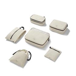 Tuplus Travel Fashionable And Beautiful Travel Portable Clothing And Shoe Classification Storage Bag Set