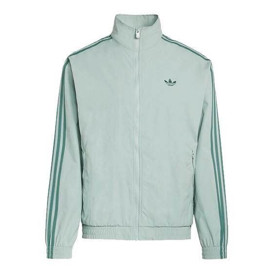 
Jinlang adidas Adidas clover new football style men's sports casual jacket KQ9496