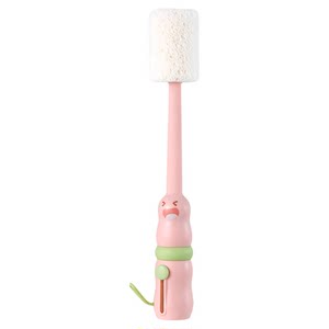 
Cup brush, water cup cleaning artifact, wood pulp cotton five-in-one long-handled thermos cup lid brush, cup special brush, bottle