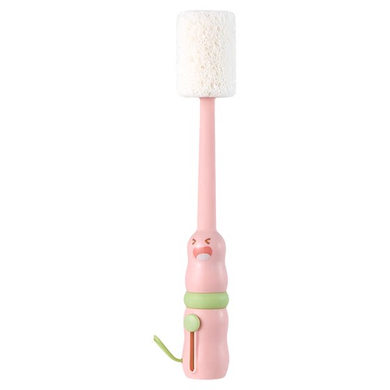 
Cup brush, water cup cleaning artifact, wood pulp cotton five-in-one long-handled thermos cup lid brush, cup special brush, bottle