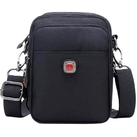 Swiss Army Knife Men's Shoulder Bags Oxford cloth wearing belt mobile pocket canvas sports casual men's messenger small bag