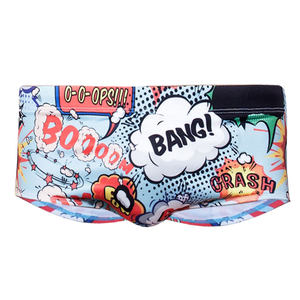 Actor Swimming Forms Personalized Personalized Animation Design Corporal Pants Men's Swimsuit Division Swiping shorts
