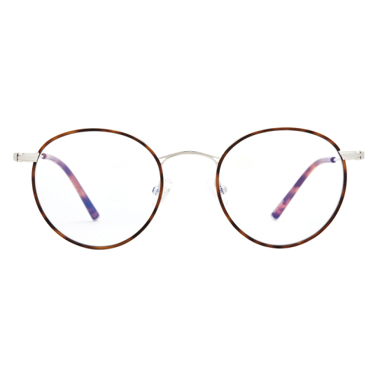 Carin Limmore Miller B Titanium Glasses - Unisex Tortoise Shell Frame