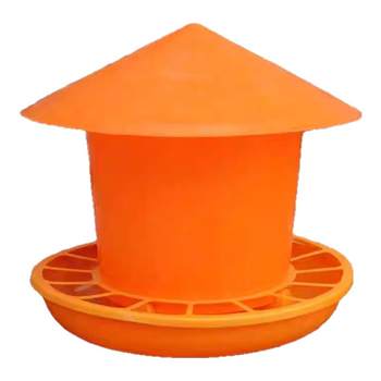 Thickened large-feeding bucket chicken food trough automatic feeding bucket chicken duck goose feed bucket chicken raising equipment supplies food trough
