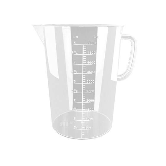
Plastic measuring cup with double scale food-grade baking measuring bucket milk tea shop dedicated household large-capacity tea cup measuring kettle
