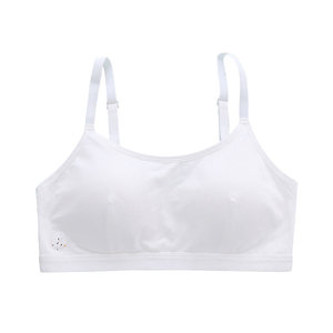 
Pure cotton girls underwear development period high school primary school students junior high school girls markless vest summer thin bra