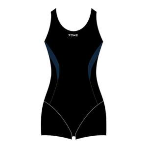 
Zhouke swimsuit women's hot spring bathing 2025 new professional training large size slimming flat angle conservative one-piece swimsuit