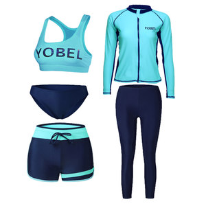 Couple diving suit, female split sun protection jellyfish suit, surfing suit, male snorkeling suit, long-sleeved and long-pants swimsuit suit