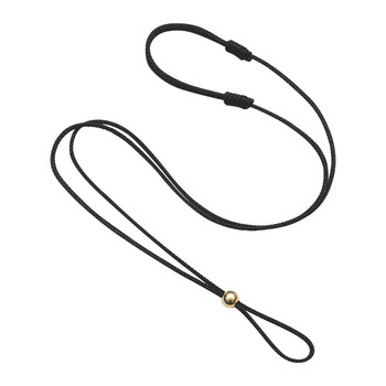 Ring safety buckle special rope black necklace rope