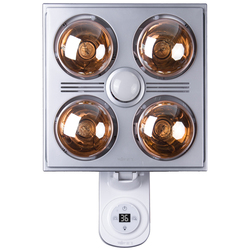 Xinfei Nástěnný Koupelnový Ohřívač žárovka Vytápění Nástěnná Lampa Teplá Nástěnná Koupelnová Koupelnová žárovka Bez Děrování