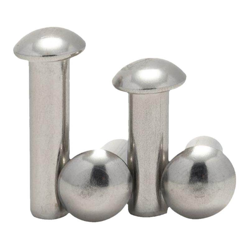 GB867 Stainless Steel 304 Semi-Round Head Solid Rivets Round Head ...