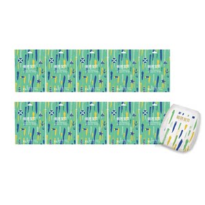 
Biba Baby Midsummer Swimming Pants Infant Disposable Swimming Training Pants Waterproof Diapers 10 Pieces