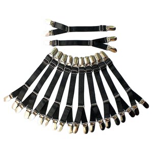Slings garters duckbill buckle clip metal knee pad fixing anti-deletion stockings anti-slip stockings clip stockings suspender buckle clip