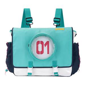 
moeyu Hatsune Miku Future Rhythm Commuter One-Shoulder Crossbody Bag Large Capacity Pain Bag Miku Anime Peripheral