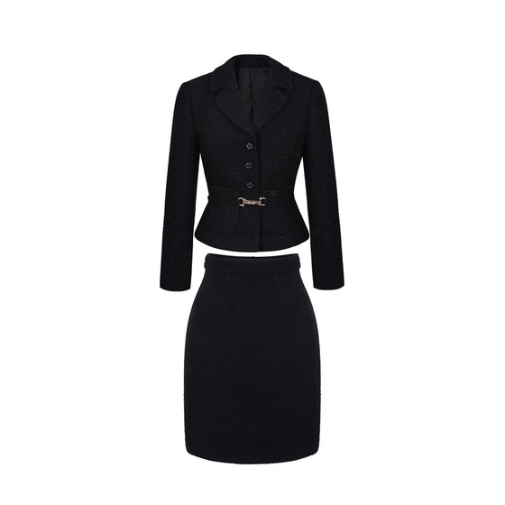 
MummyCat [Commuting Muse] 25 new products 50 wool temperament commuting small fragrance style jacket set