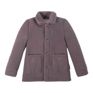 Lamb hair outer set female autumn and winter dress new thickened and velvet fur all -in -one mother
