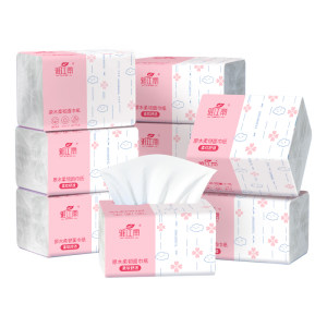 
[Factory direct delivery] 500 extra-large packs of toilet paper household napkins, mother and baby facial tissues