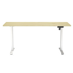 TOAI solid wood electric lift table computer desk