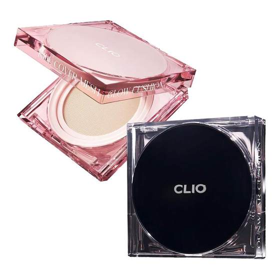 South Korea CLIO air cushion pink crystal rain dew, Laouo Crystal water light muscle hydrating, moisturizing concealer, long -lasting lightness