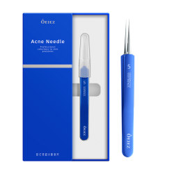 No. 5 cell clamp ultra-slim high-precision black-head tweezers