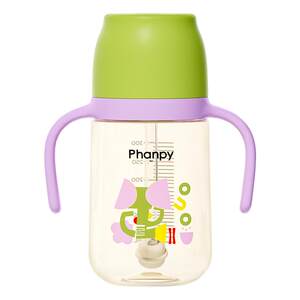 
Xiaoyaxiang straw weaning bottle ppsu 6 months 1 year old 2 years old and above baby gravity ball straw cup double handle