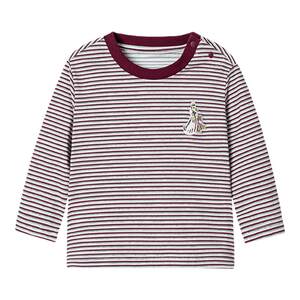 
Manxi children's clothing baby 2026 new children's bottoming shirt pure cotton long-sleeved T-shirt boys and girls spring baby tops