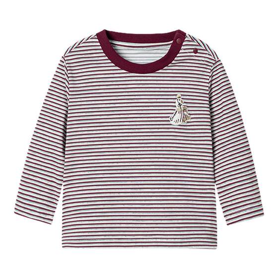 
Manxi children's clothing baby 2026 new children's bottoming shirt pure cotton long-sleeved T-shirt boys and girls spring baby tops