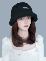 Демисезонный модный парик-шапка, универсальный парик, в корейском стиле, популярно в интернете, «ключичная» стрижка