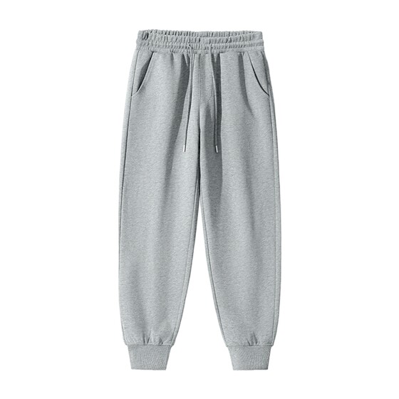 
Baleno gray sweatpants men's winter fleece sweatpants men's teenagers loose men's casual pants men's style A