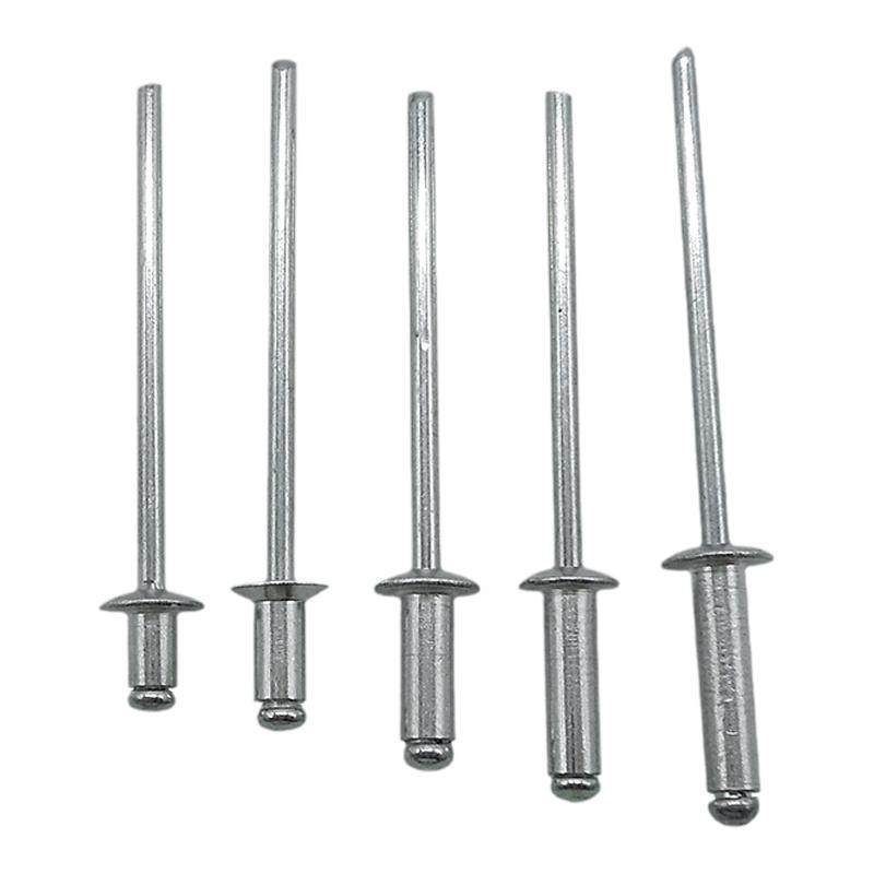 Aluminum Flat Round Head Rivet M2 M2.4 Open Core Aluminum Rivet M2.8 M3 ...