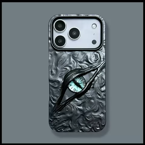 Dragon Eye Teal iPhone Case for iPhone 13 – 17