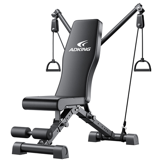 Adking 多機能ダンベルベンチ - シットアップ＆プレスチェア
