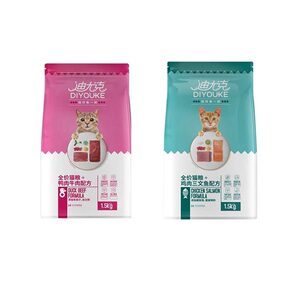 
Duuke flagship store cat food kitten official genuine fresh beef 10kg staple food household cat 20*0.5kg packed into cat universal