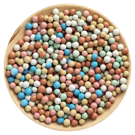Colorful pottery granules with bottom flower paving surface, breathable, flower water, water cultivation, planting surface stone succulent nutritional nutrition
