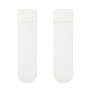
White socks for women summer thin boneless stockings 2026 new hot style miu style ballet style calf socks