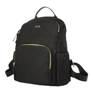 
Christmas gift ELLE women's bag new bag backpack nylon travel bag large capacity commuter cycling backpack