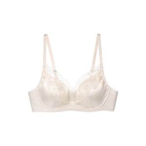 
Yu Shuxin's same style as urras princess lace French underwear satin gathered sexy bra set without steel rings