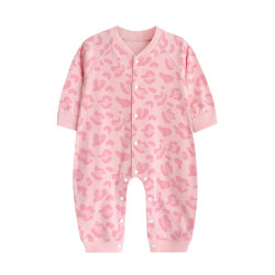 Baby boneless pure cotton long-sleeved spring and autumn clothing