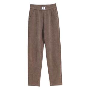 
Chenille velvet pants for women wearing winter 2025 new harem pants loose thickened mother casual women's pants