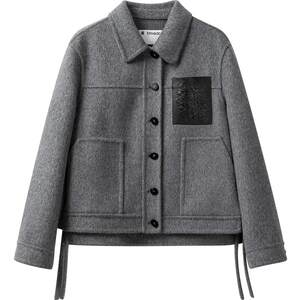 
[Wool] The same retro loose casual short style for the 24 winter new woolen jacket for women BDR4AD3763