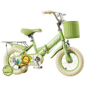 Permanent children can fold children bicycles 2-3-6-7-10 year old men and girls bicycles baby cute bicycles
